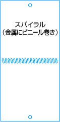 スパイラル（金属にビニール巻き）